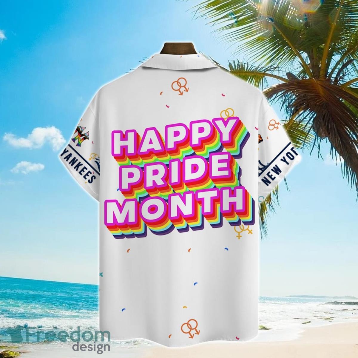 New York Yankees MLB Happy Pride Month Hawaiian Shirt For True