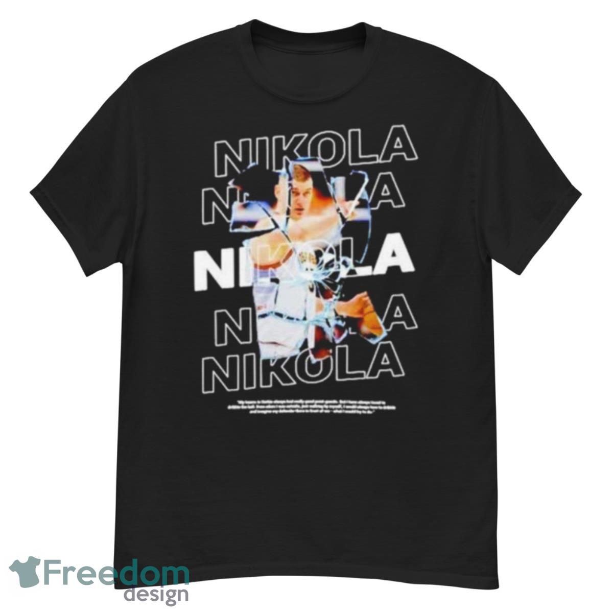 Nikola Jokic Denver Nuggets Broken Mirror Shirt - G500 Men’s Classic T-Shirt