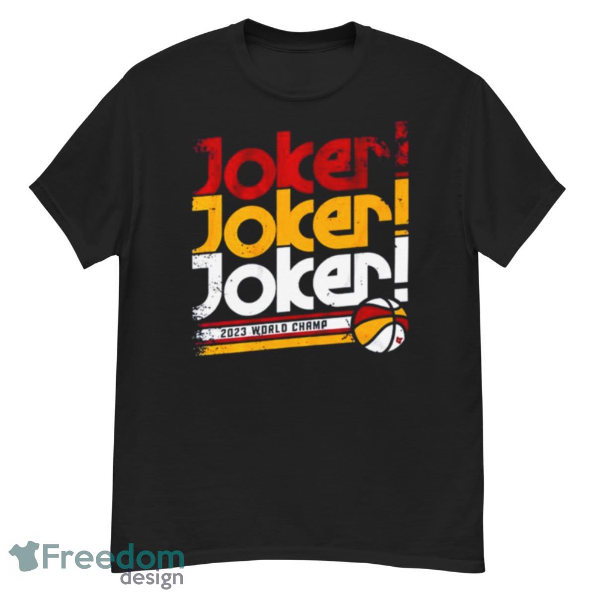 Nikola Jokic Joker 2023 World Champ Shirt - G500 Men’s Classic T-Shirt