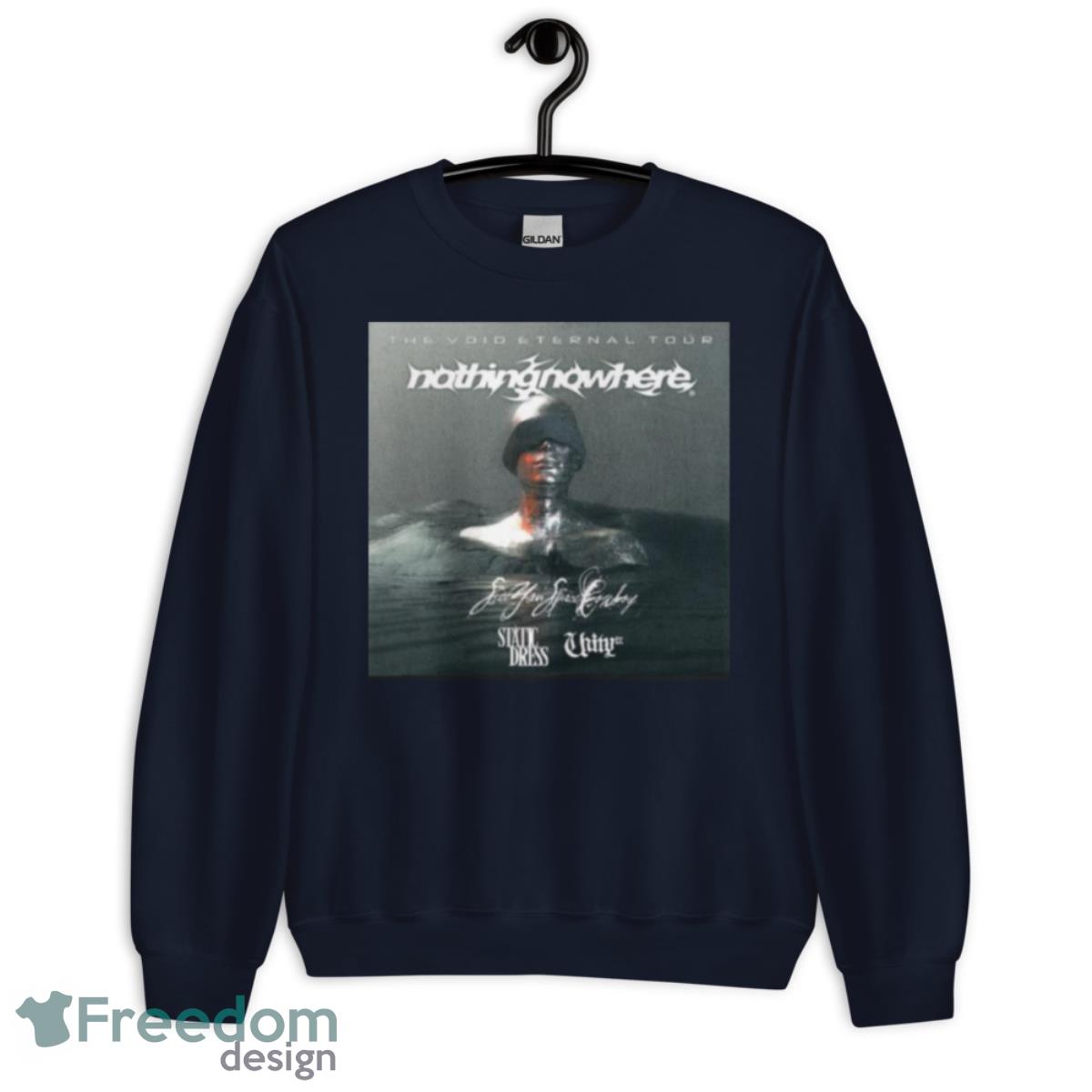 Nothing,Nowhere Announce Void Eternal Fall Tour Shirt - Unisex Crewneck Sweatshirt-1