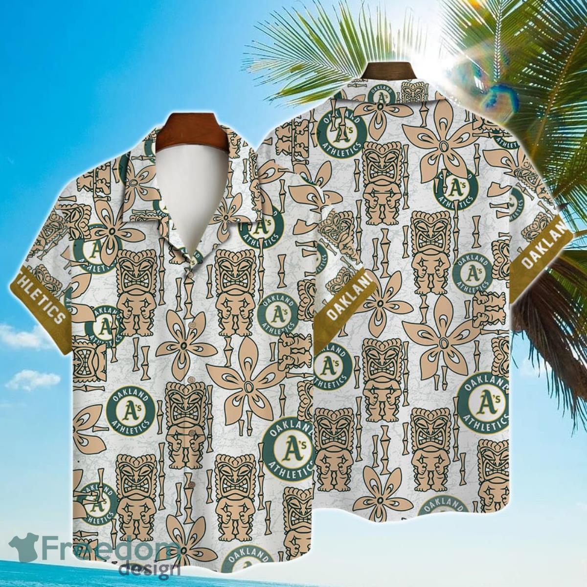Oakland Athletics MLB-Personalized Hawaiian Shirt