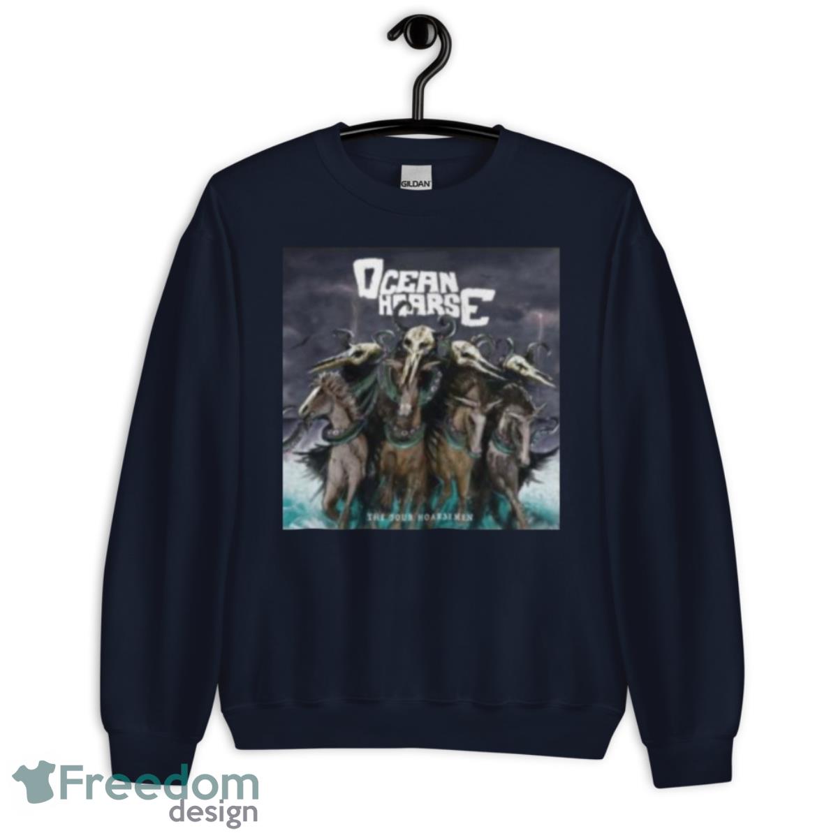 Oceanhoarse Cover Metallica’s The Four Horsemen Shirt - Unisex Crewneck Sweatshirt-1