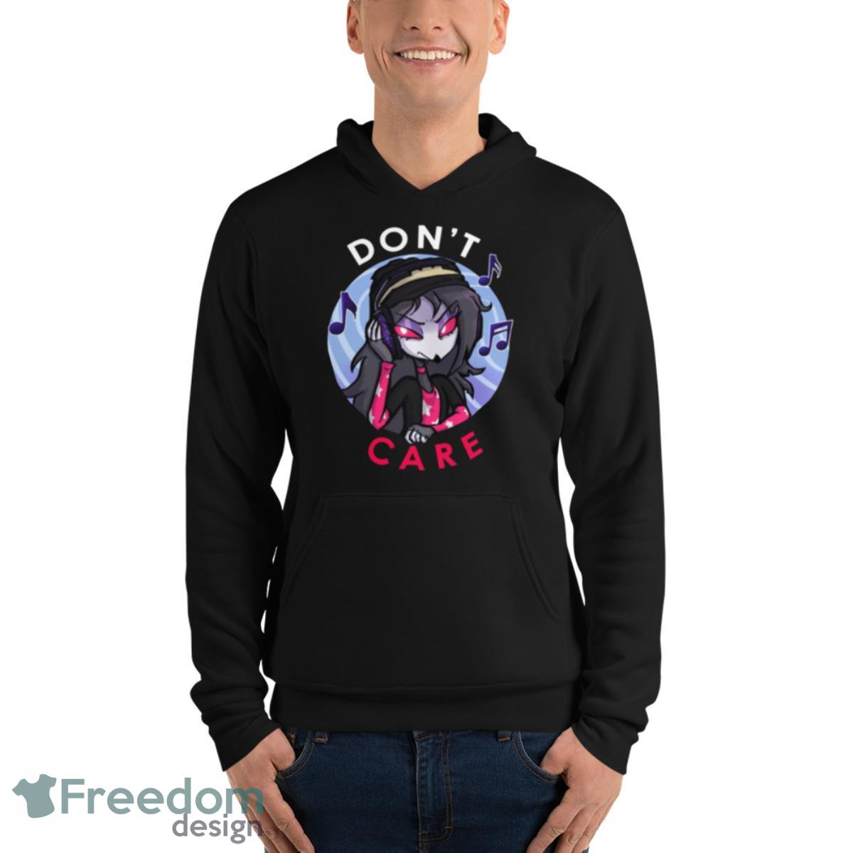 Octavia Don’t Care Helluva Boss Shirt image Octavia Don’t Care Helluva Boss Shirt - Unisex Fleece Pullover Hoodie