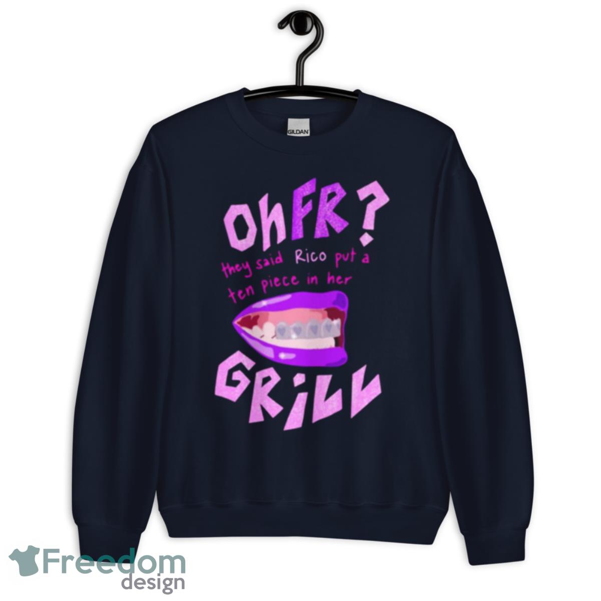 Ohfr Rico Rico Nasty Intrusive shirt - Unisex Crewneck Sweatshirt-1