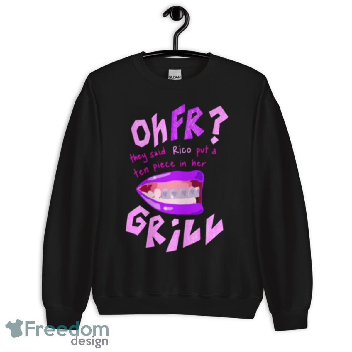 Ohfr Rico Rico Nasty Intrusive shirt - Unisex Crewneck Sweatshirt Ohfr Rico Rico Nasty Intrusive shirt - Unisex Crewneck Sweatshirt