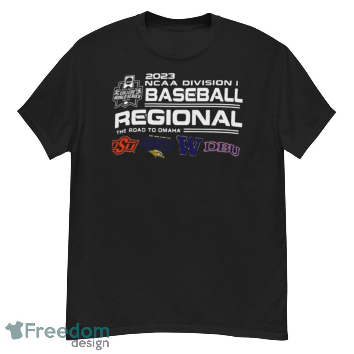 Oklahoma State The Road To Omaha 2023 NCAA Division I Baseball Regional Four Team Shirt - G500 Men’s Classic T-Shirt