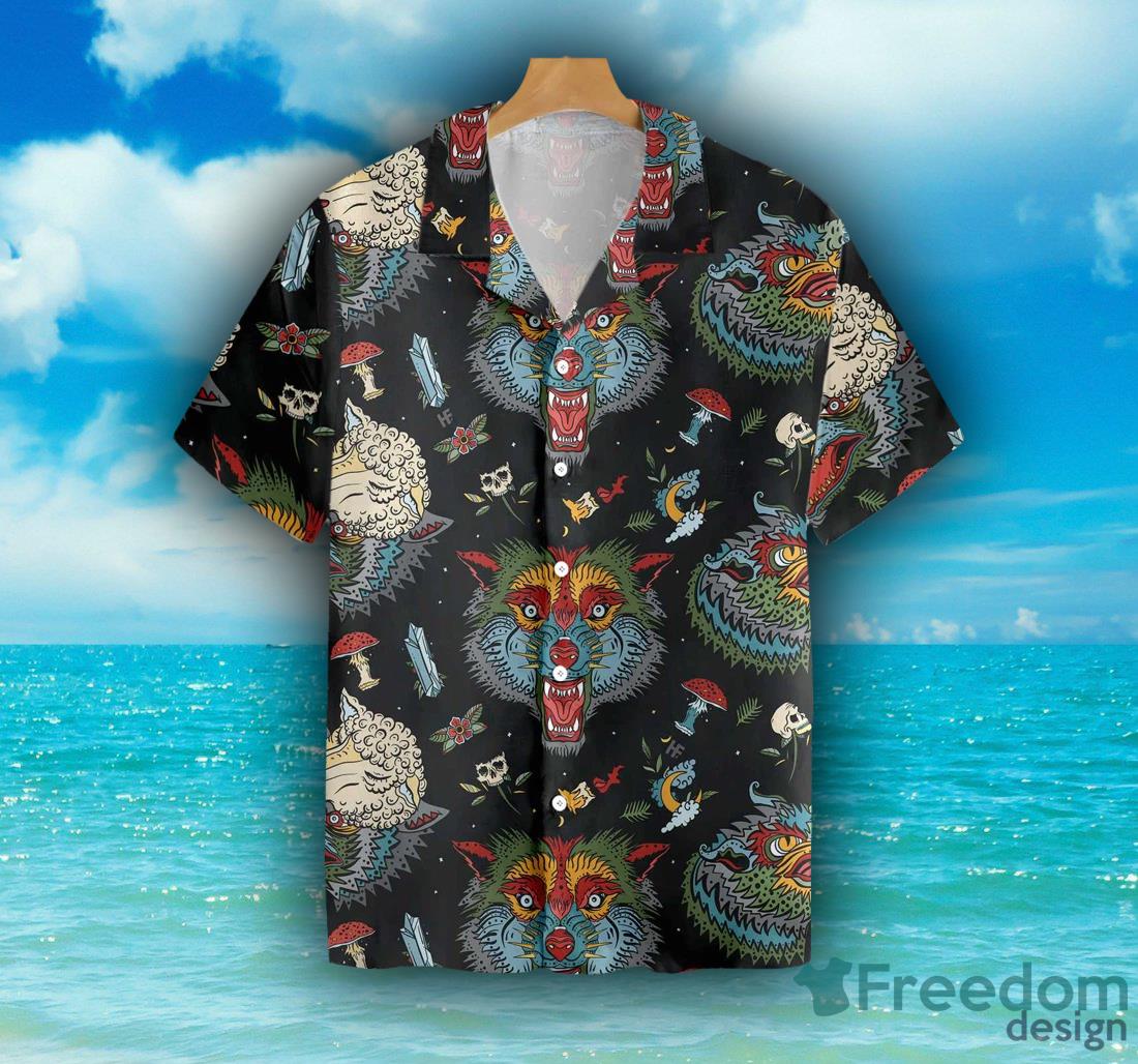 Chicago Cubs & Kiss Fans Hawaiian Shirt For Men Women - Freedomdesign