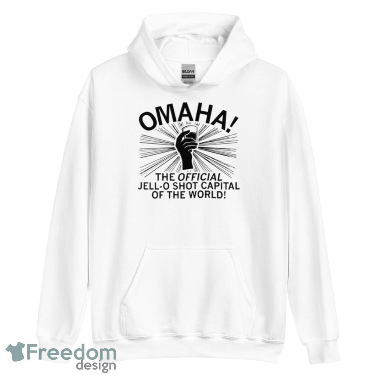 Omaha the jell o shot capital of the world shirt - Unisex Heavy Blend Hooded Sweatshirt Omaha the jell o shot capital of the world shirt - Unisex Heavy Blend Hooded Sweatshirt
