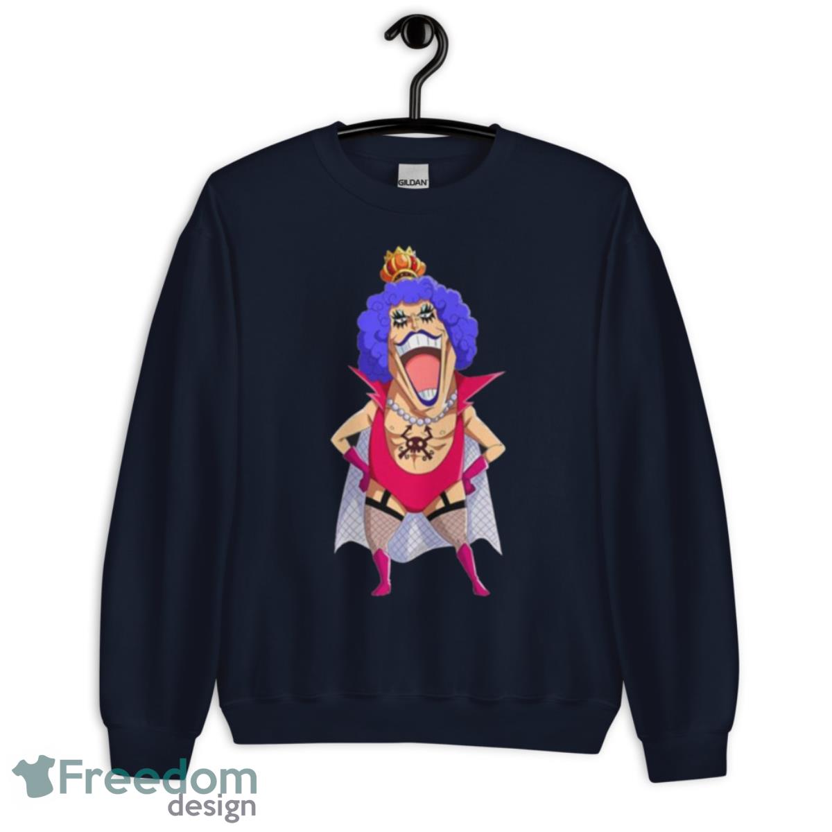 One Piece Emporio Ivankov Funny Art shirt - Unisex Crewneck Sweatshirt-1