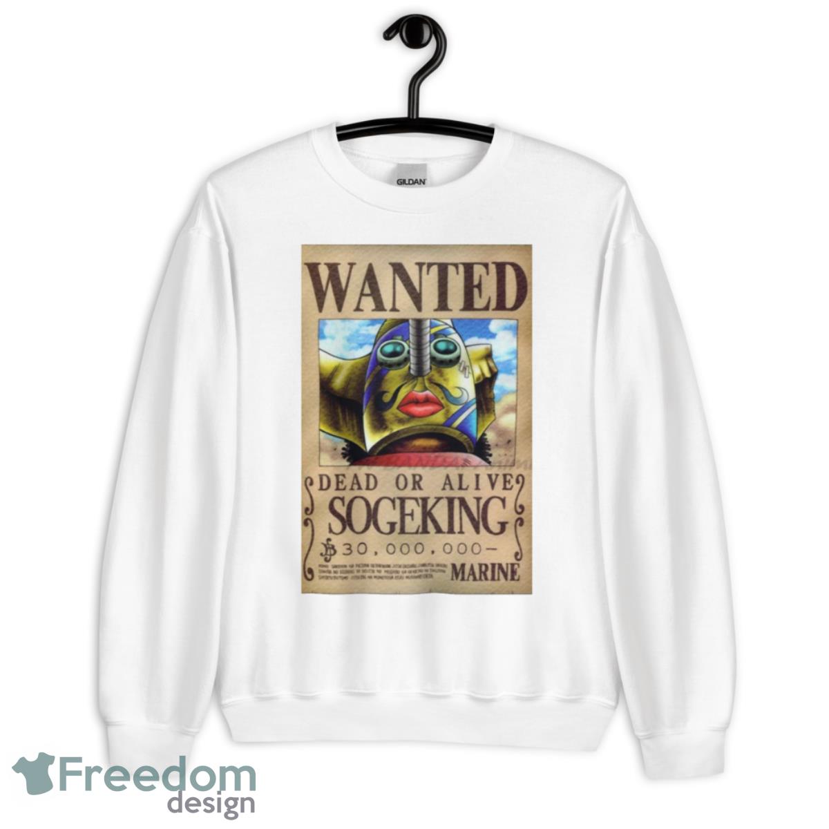 One Piece Sogeking Wanted Post Shirt - Unisex Heavy Blend Crewneck Sweatshirt
