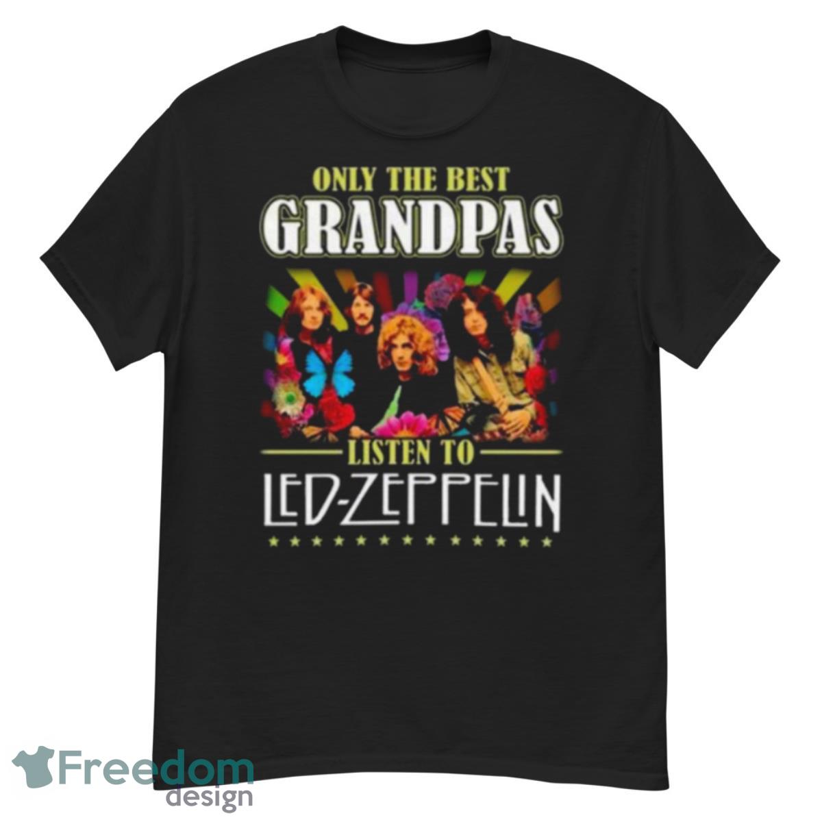 Only The Best Grandpas Listen To Led Zeppelin 2023 T Shirt - G500 Men’s Classic T-Shirt