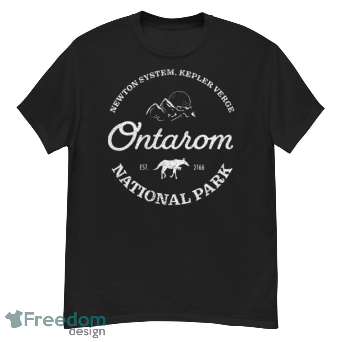 Ontarom National Park White Mass Effect Shirt - G500 Men’s Classic T-Shirt