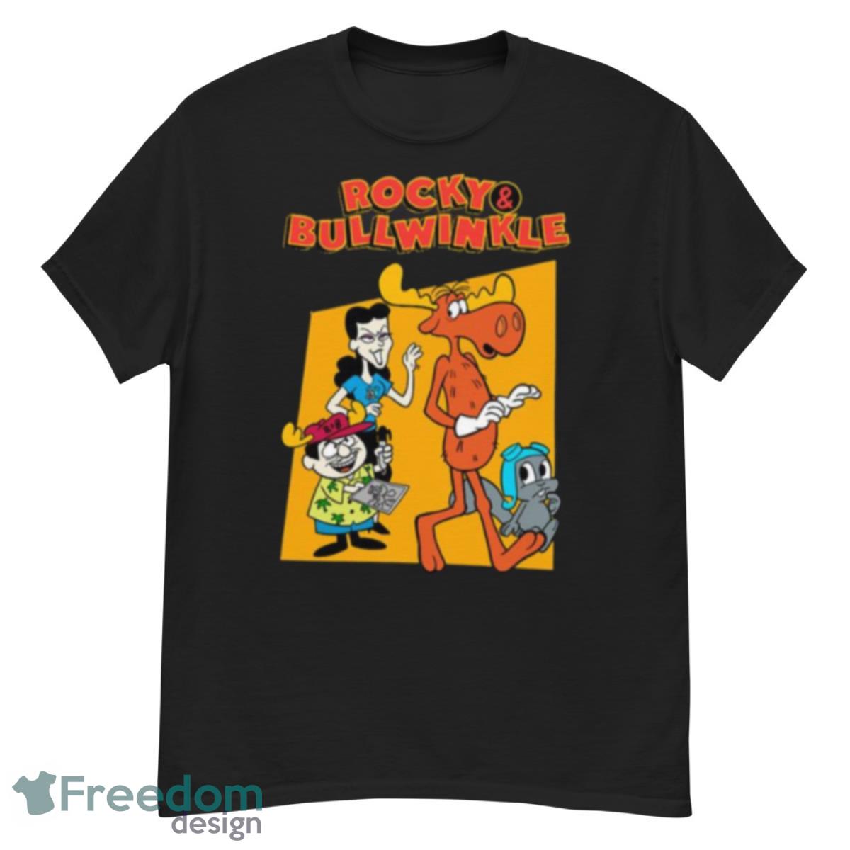 Orange Design Rocky And Bullwinkle Shirt - G500 Men’s Classic T-Shirt