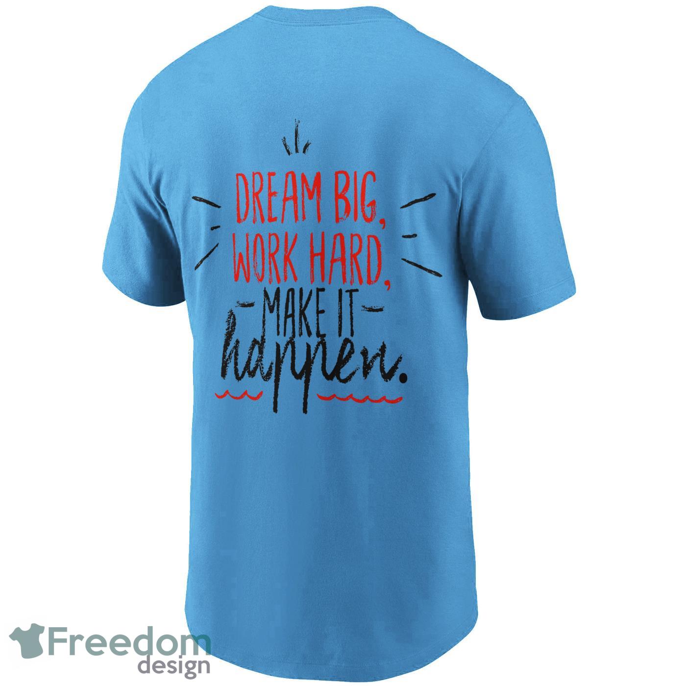 Pep Guardiola Dream Big Work Hard Make It Happen Print Shirt Product Photo 2