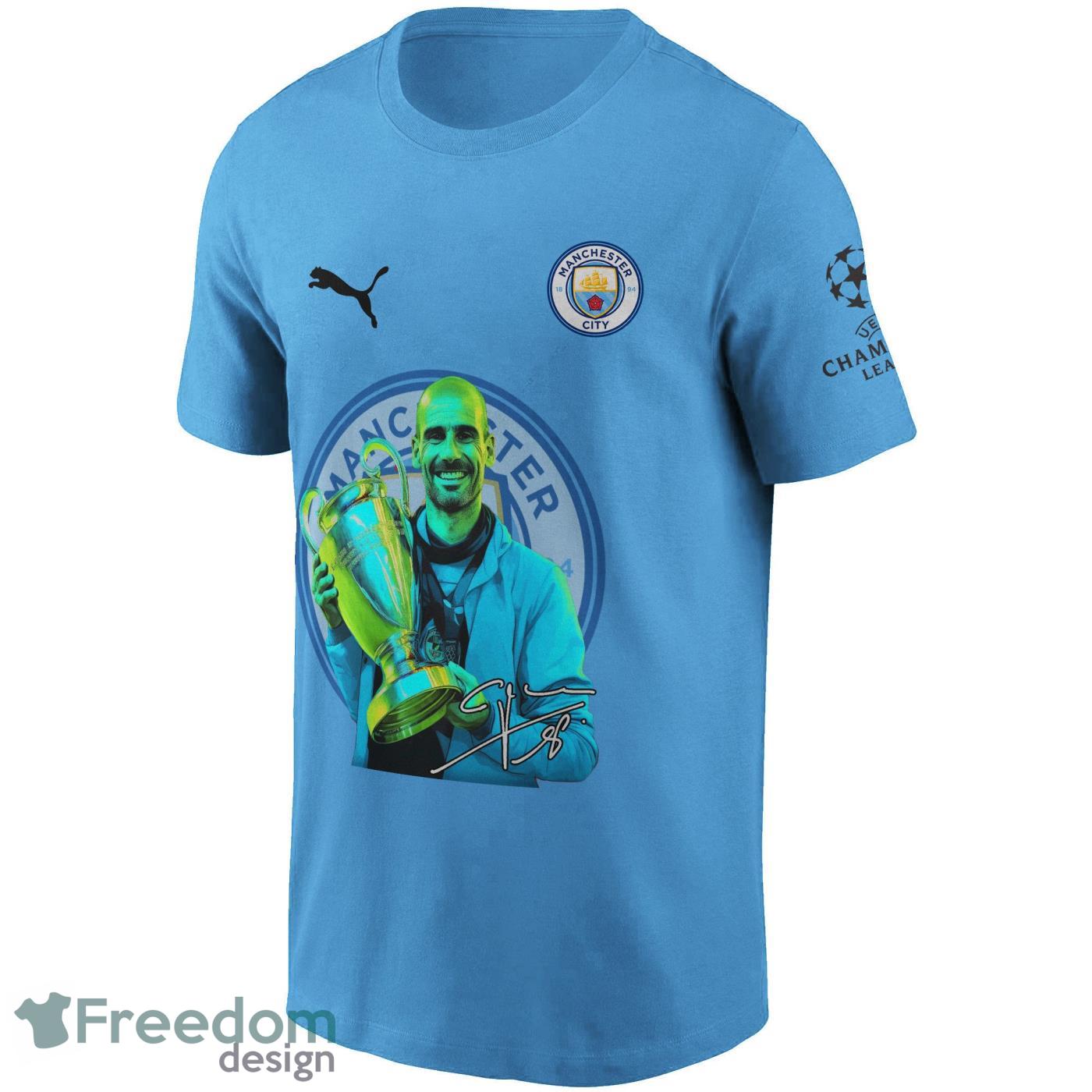 Pep Guardiola The Best Coach Of All Time Print Shirt Product Photo 1