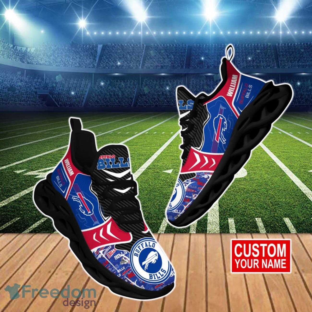 Personalized Buffalo Bills NFL Clunky Max Soul Shoes For Big Fans Product Photo 1