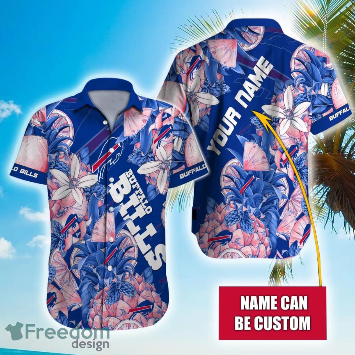 Personalized NFL Buffalo Bills Special Tropical Fruit Hawaiian Shirt Product Photo 1