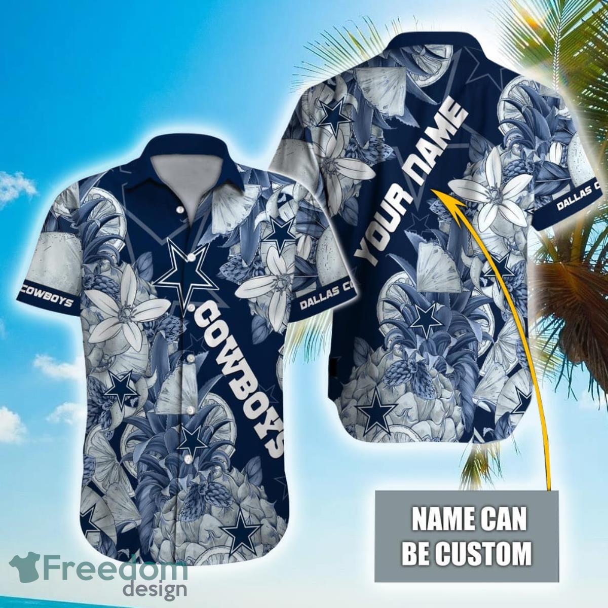 Personalized NFL Dallas Cowboys Special Tropical Fruit Hawaiian Shirt Product Photo 1