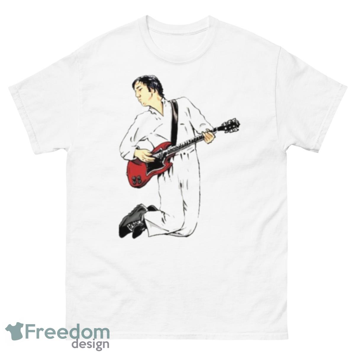 Pete Townshend Playing Guitar Shirt - 500 Men’s Classic Tee Gildan