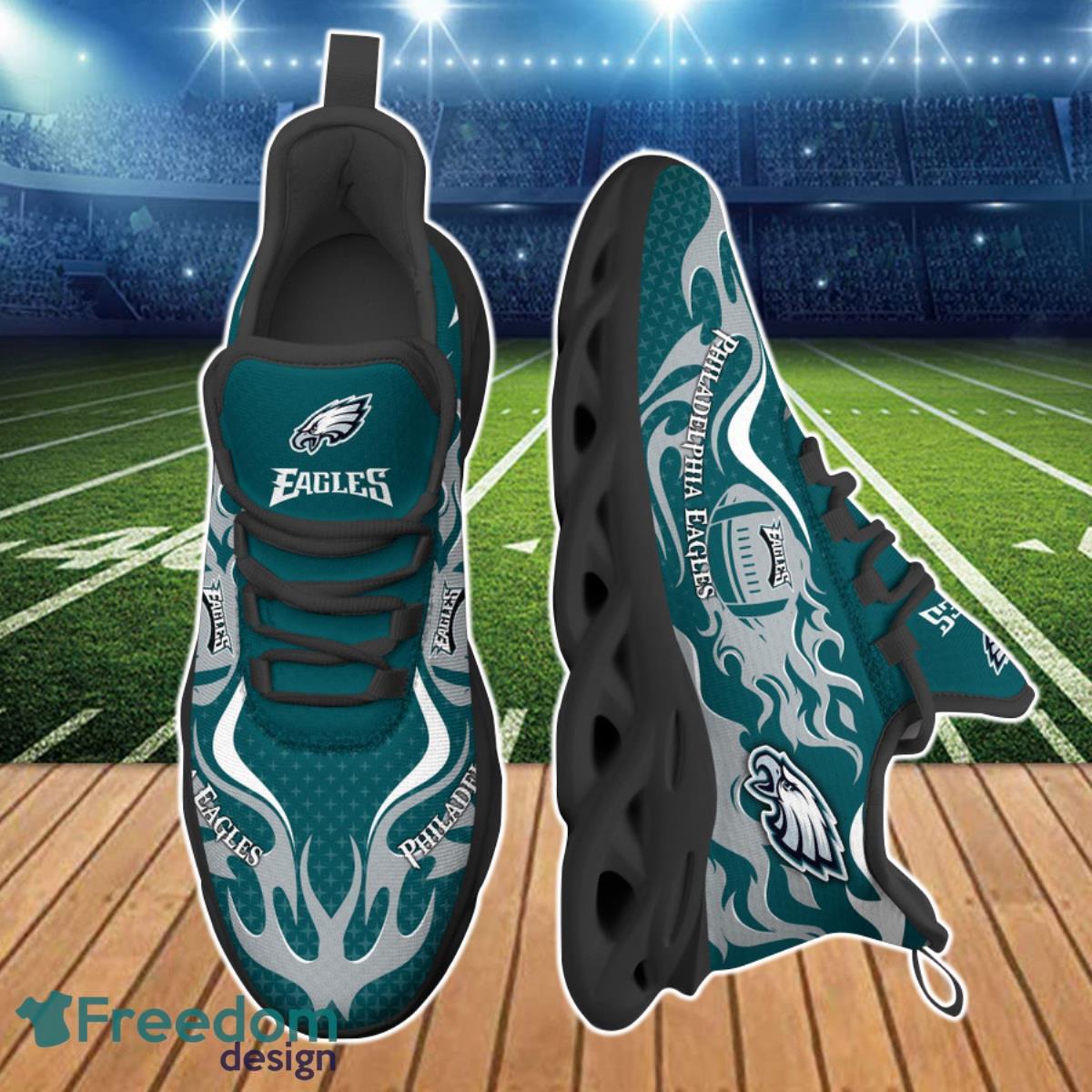 Philadelphia Eagles NFL Clunky Max Soul Shoes Custom Name Best Gift For  True Fans - Freedomdesign