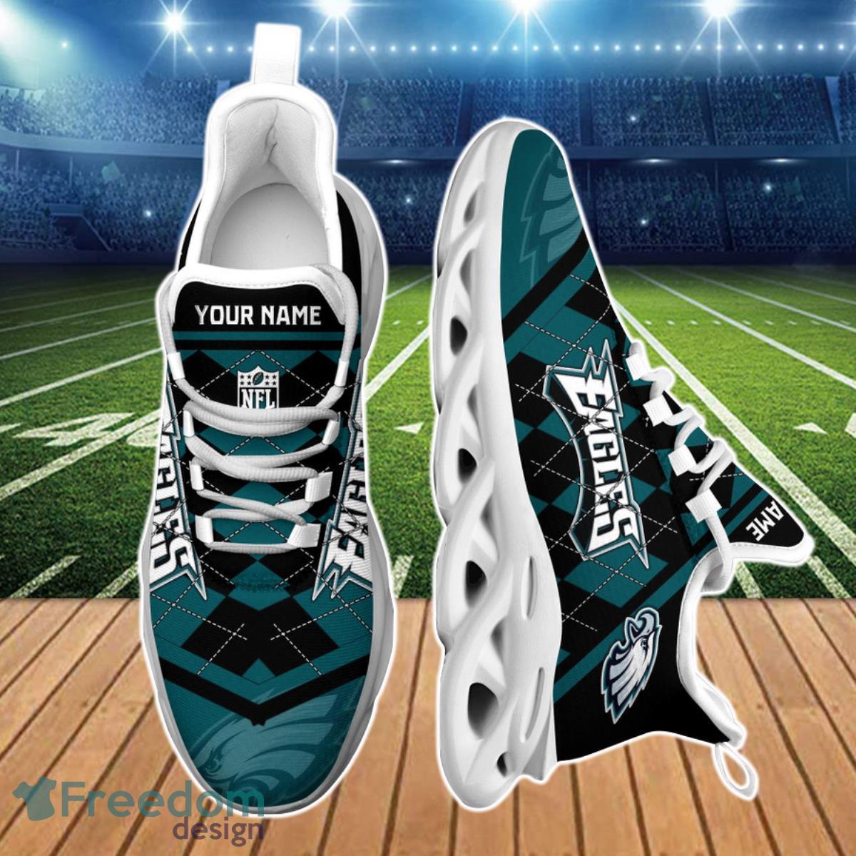 Philadelphia Eagles NFL Men And Women Low Top White Canvas Shoes For Fans -  Freedomdesign