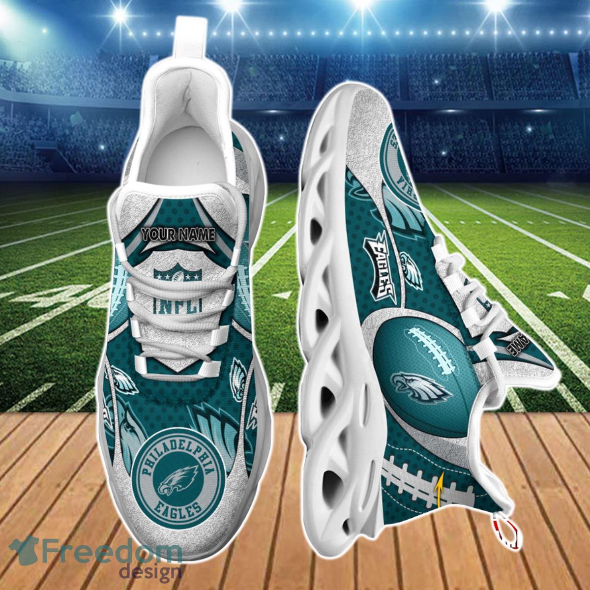 Philadelphia Eagles NFL Max Soul Sneakers Sport Shoes Gift For Fans