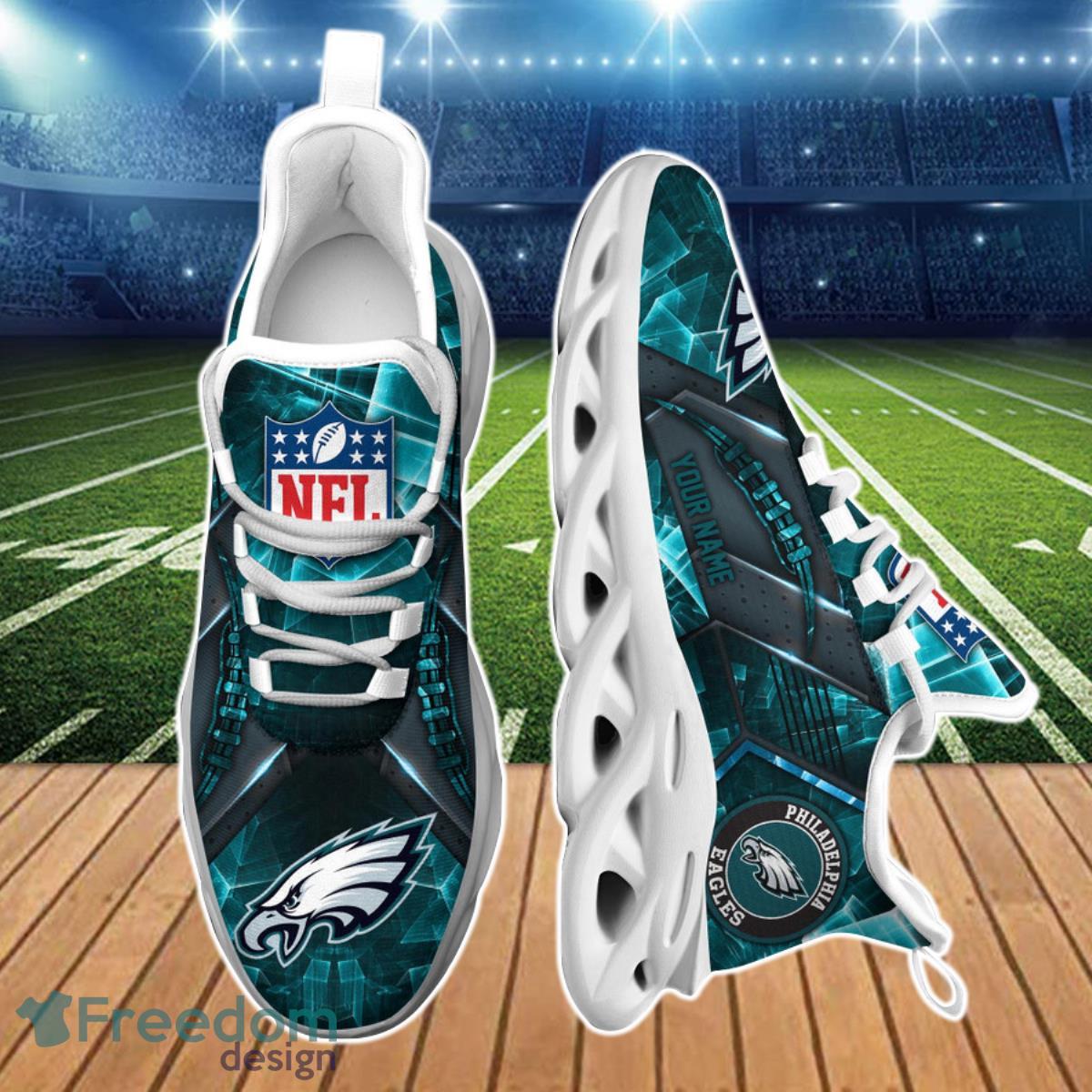 Philadelphia Eagles NFL Clunky Max Soul Shoes Custom Name Special Gift For True Fans Product Photo 1