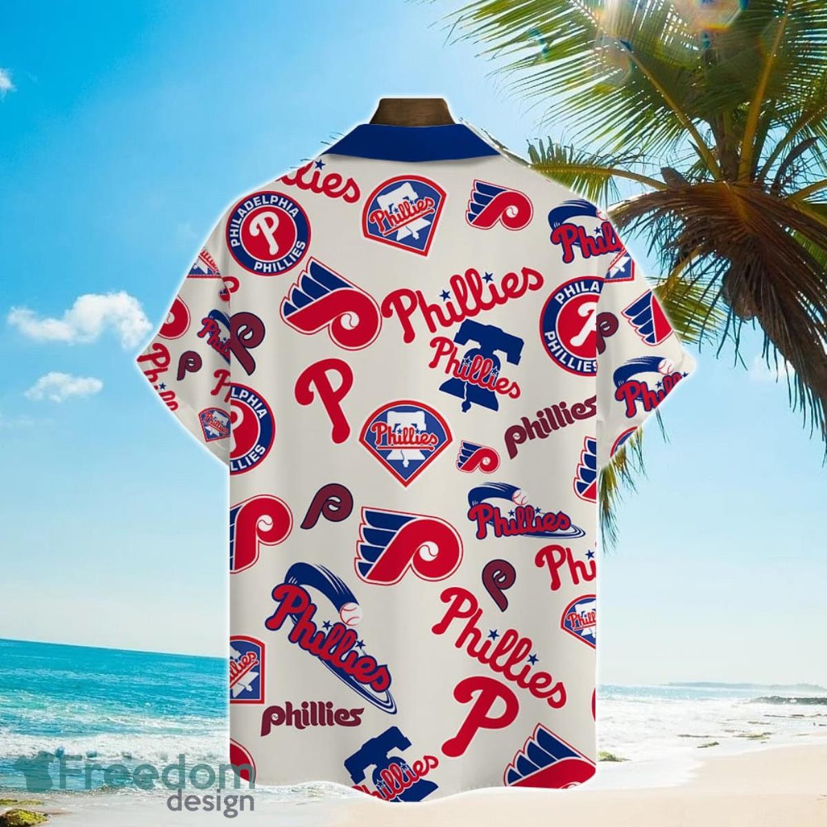 Personalized MLB Philadelphia Phillies Hawaiian Shirt Custom - T
