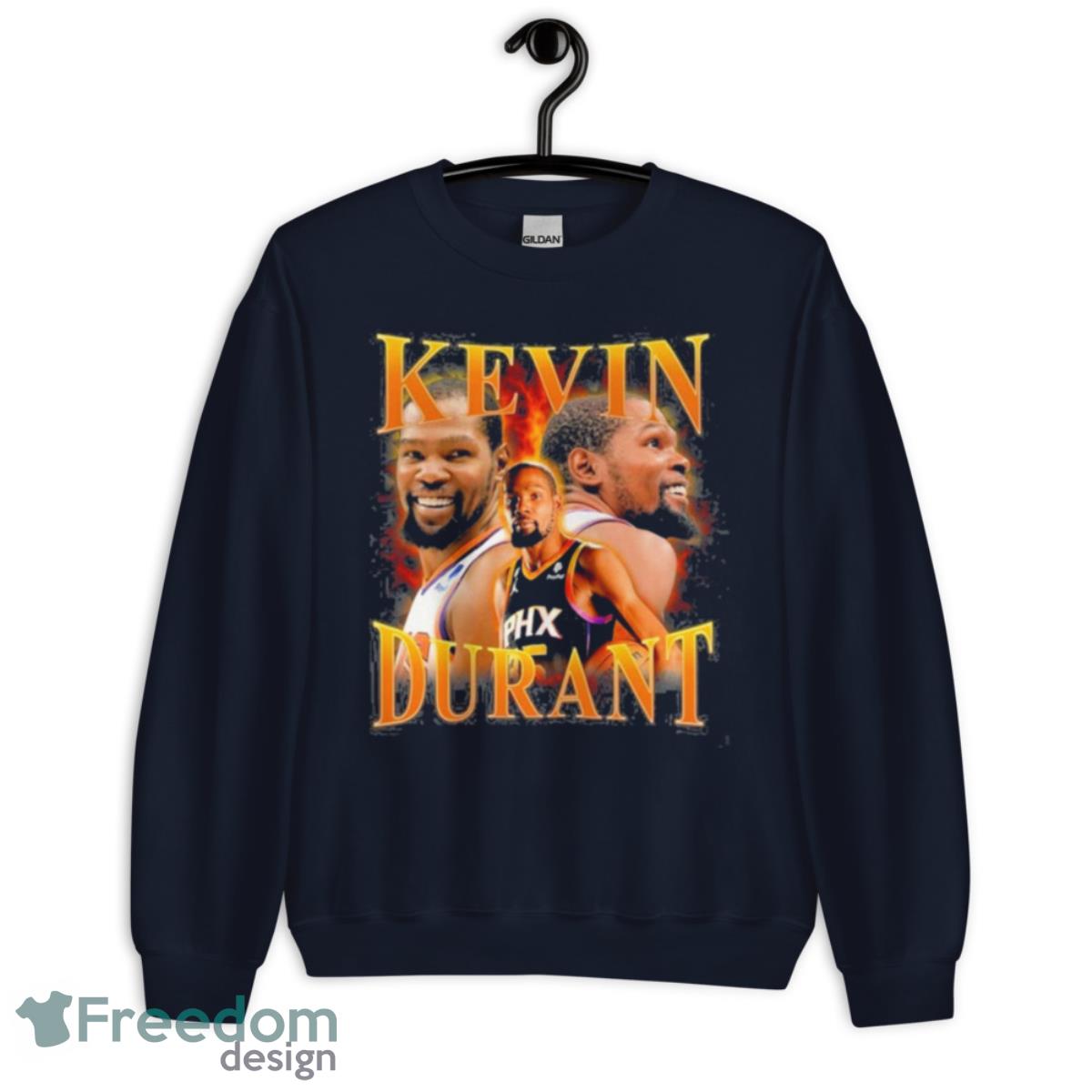 Phoenix Suns Kevin Durant Basketball 2023 Shirt - Unisex Crewneck Sweatshirt-1