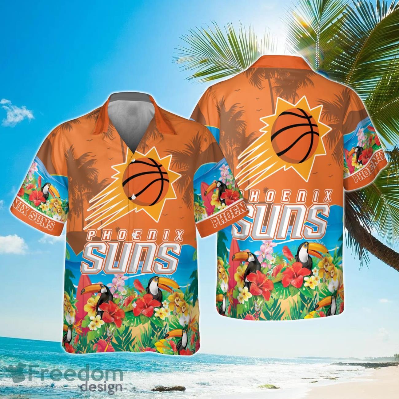 Phoenix Suns National Basketball Association 2023 Hawaiian Shirt Product Photo 1