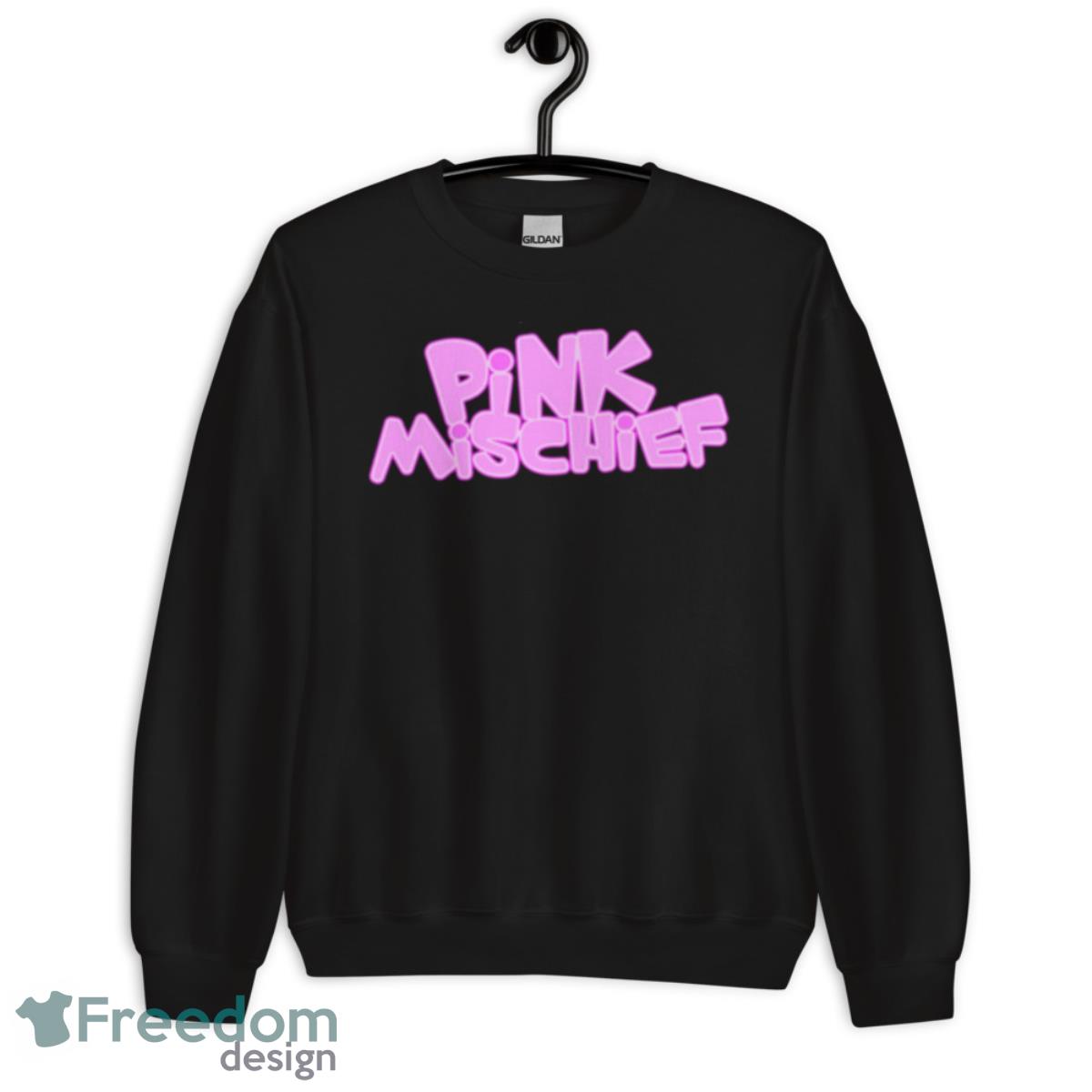 Pink Mischief Shirt - Unisex Crewneck Sweatshirt Pink Mischief Shirt - Unisex Crewneck Sweatshirt
