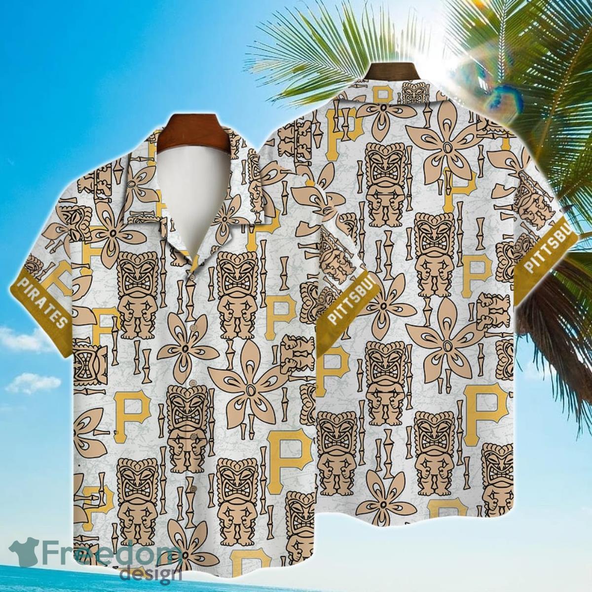 MLB Pittsburgh Pirates Grateful Dead Hawaiian Shirt
