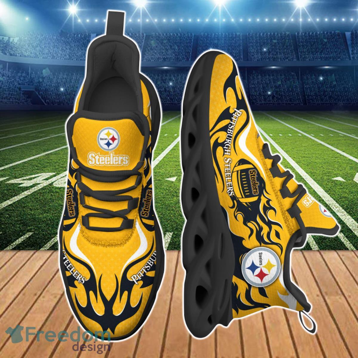 Pittsburgh Steelers NFL Clunky Max Soul Shoes Product Photo 2