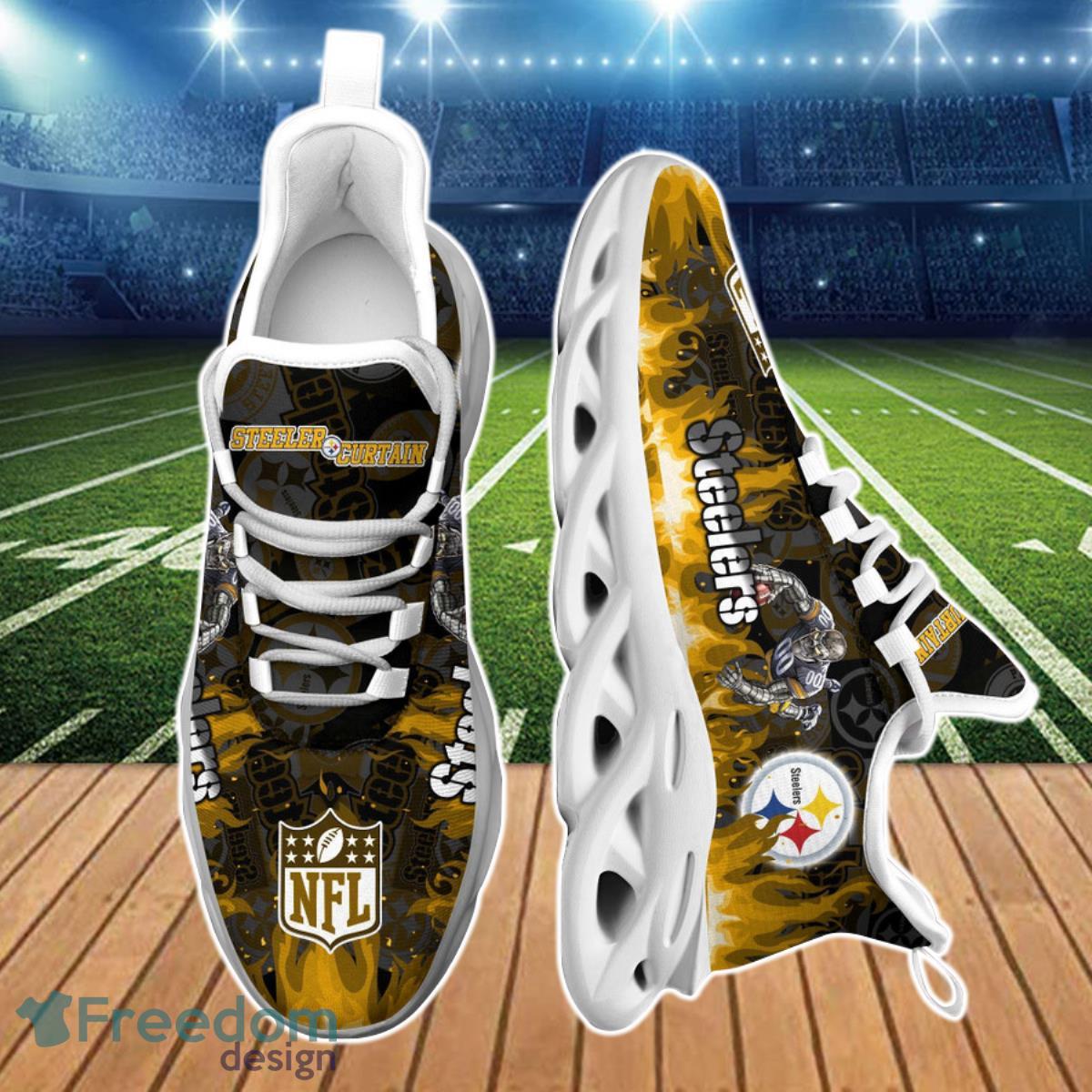 Pittsburgh Steelers NFL Clunky Max Soul Shoes Best Gift For Fans