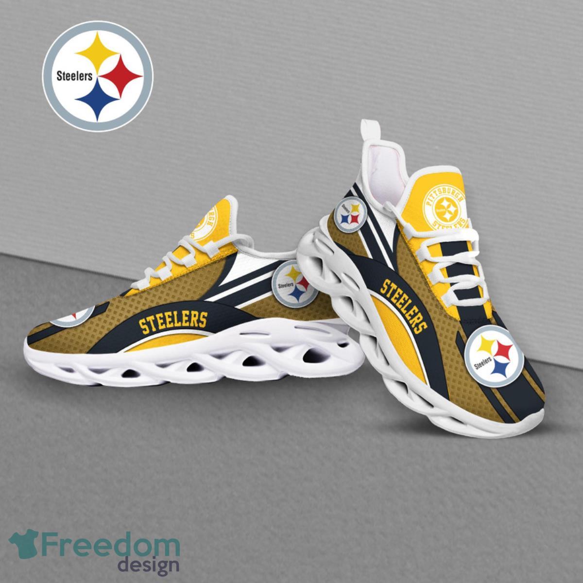 Pittsburgh Steelers NFL Clunky Max Soul Shoes Custom Name Best Gift For Men  And Women Fans