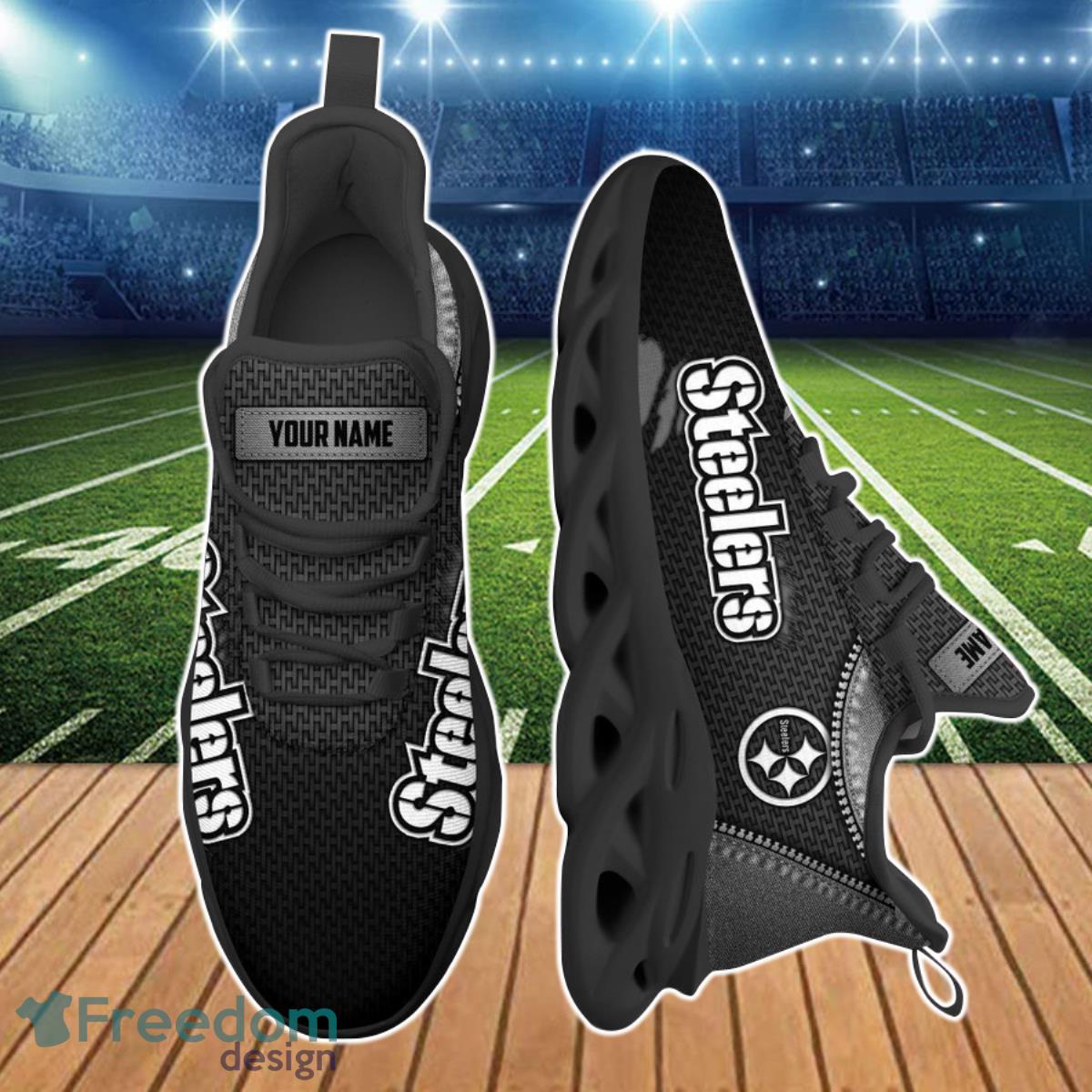 Pittsburgh Steelers NFL Clunky Max Soul Shoes Custom Name Unique Gift For Fans Product Photo 2