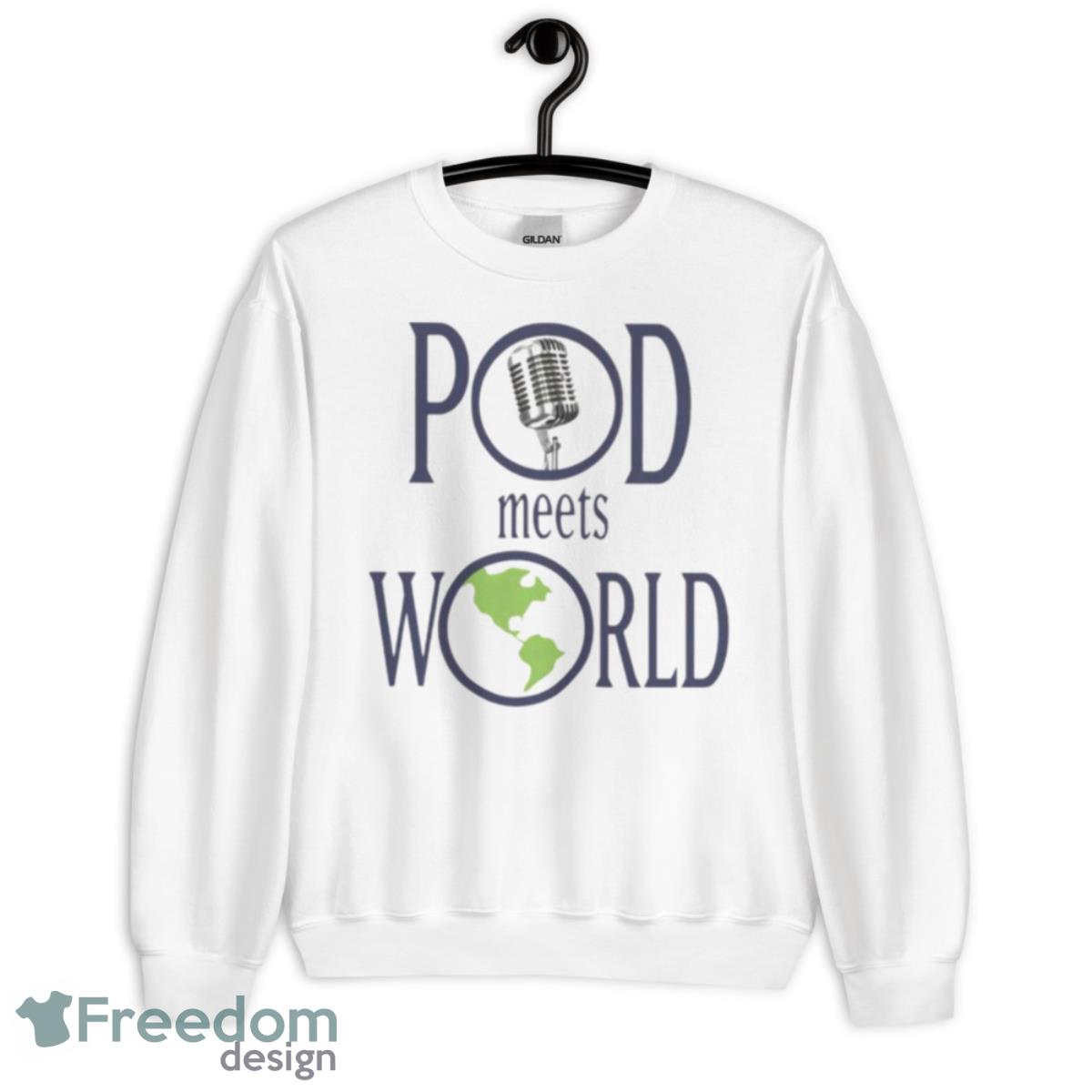 Pod Meets World Shirt - Unisex Heavy Blend Crewneck Sweatshirt