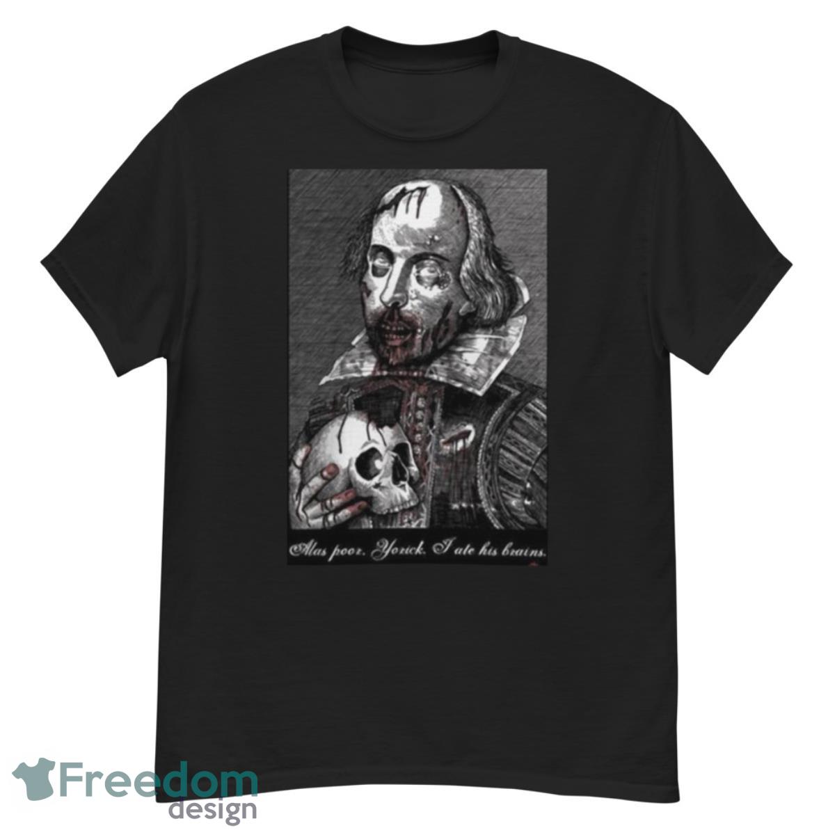 Poster Zombie Shakespeare Shirt - G500 Men’s Classic T-Shirt