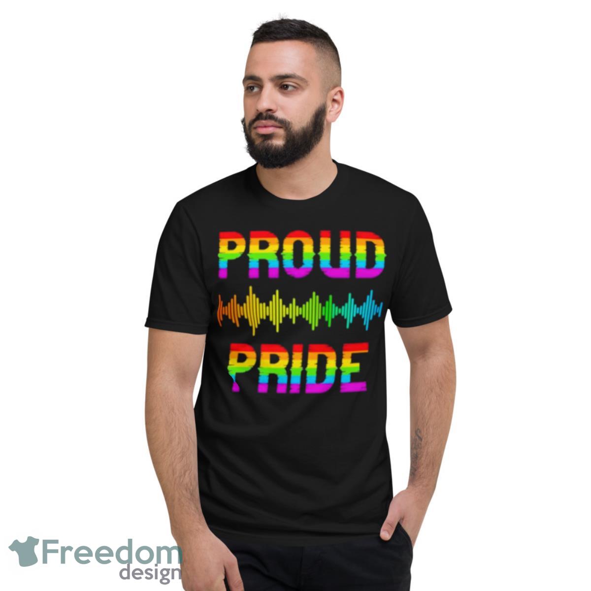 Proud Voice Of Pride LGBTQ Shirt - Short Sleeve T-Shirt