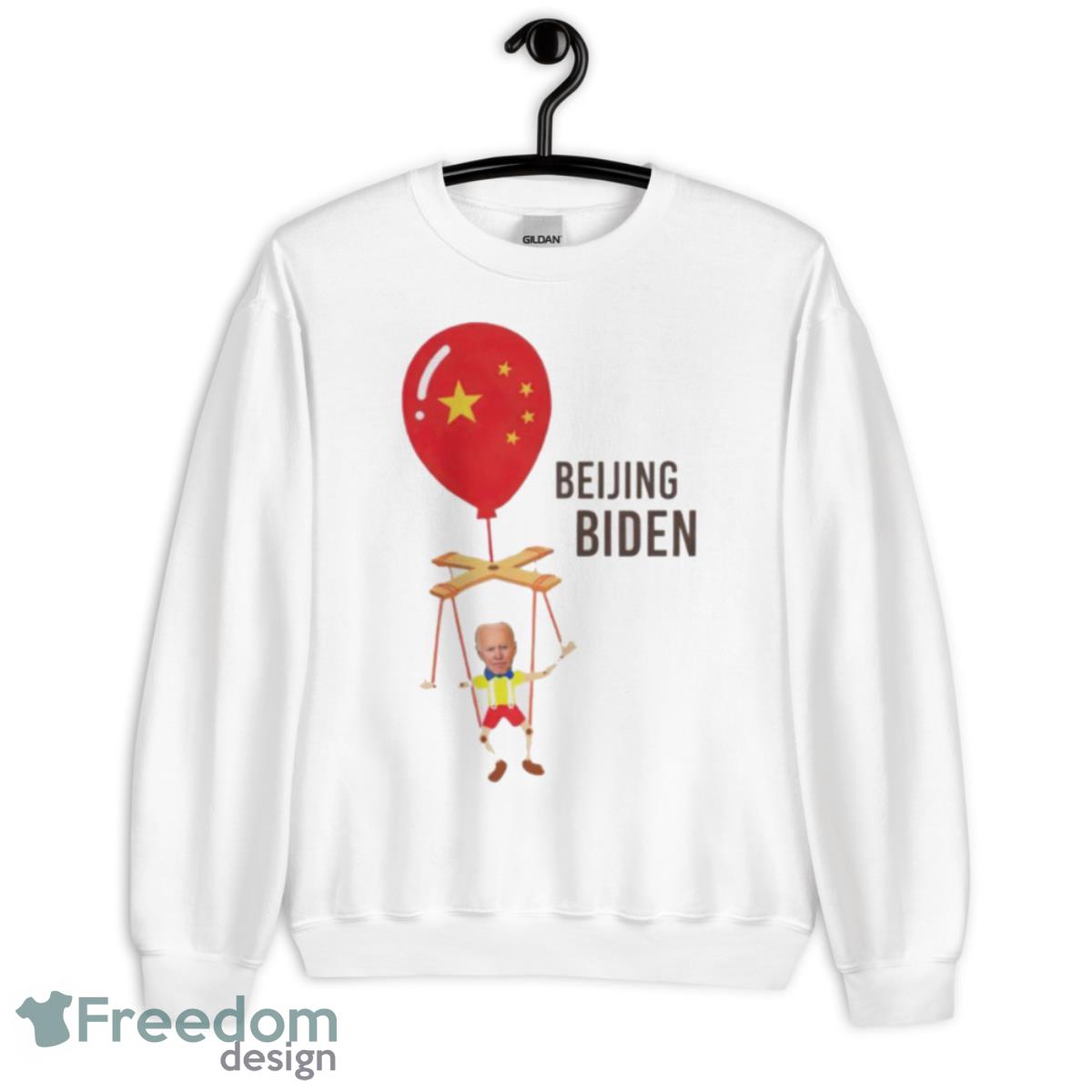 Puppet Beijing Biden Shirt - Unisex Heavy Blend Crewneck Sweatshirt