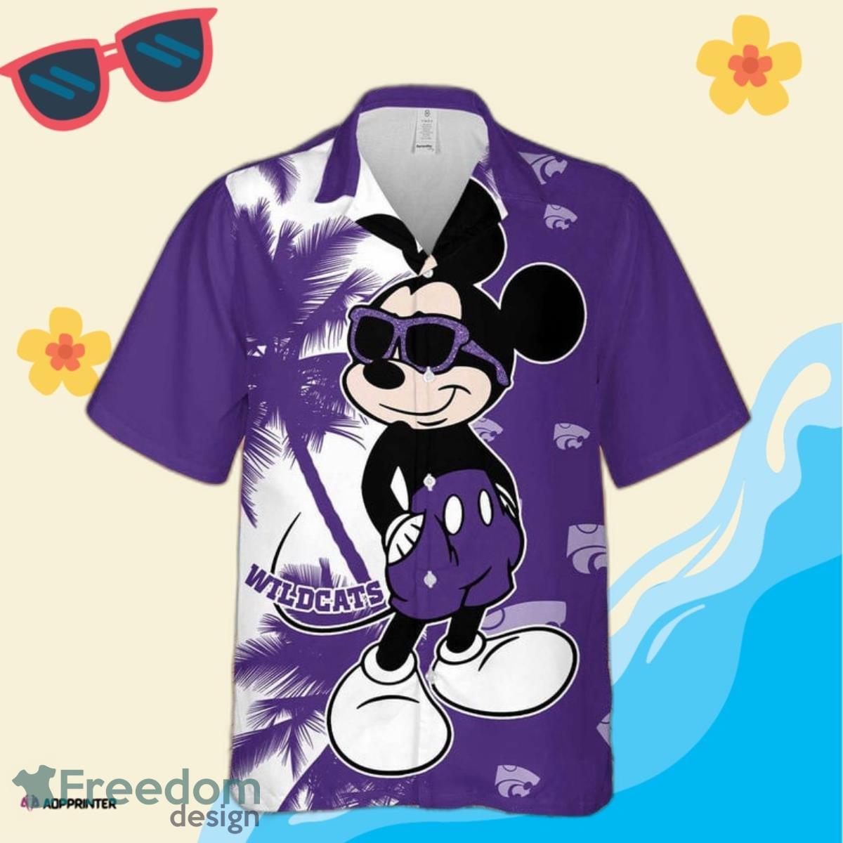 Purple Swag Mickey Mouse Hawaiian Shirt Cute Gift For Men And Women Product Photo 1