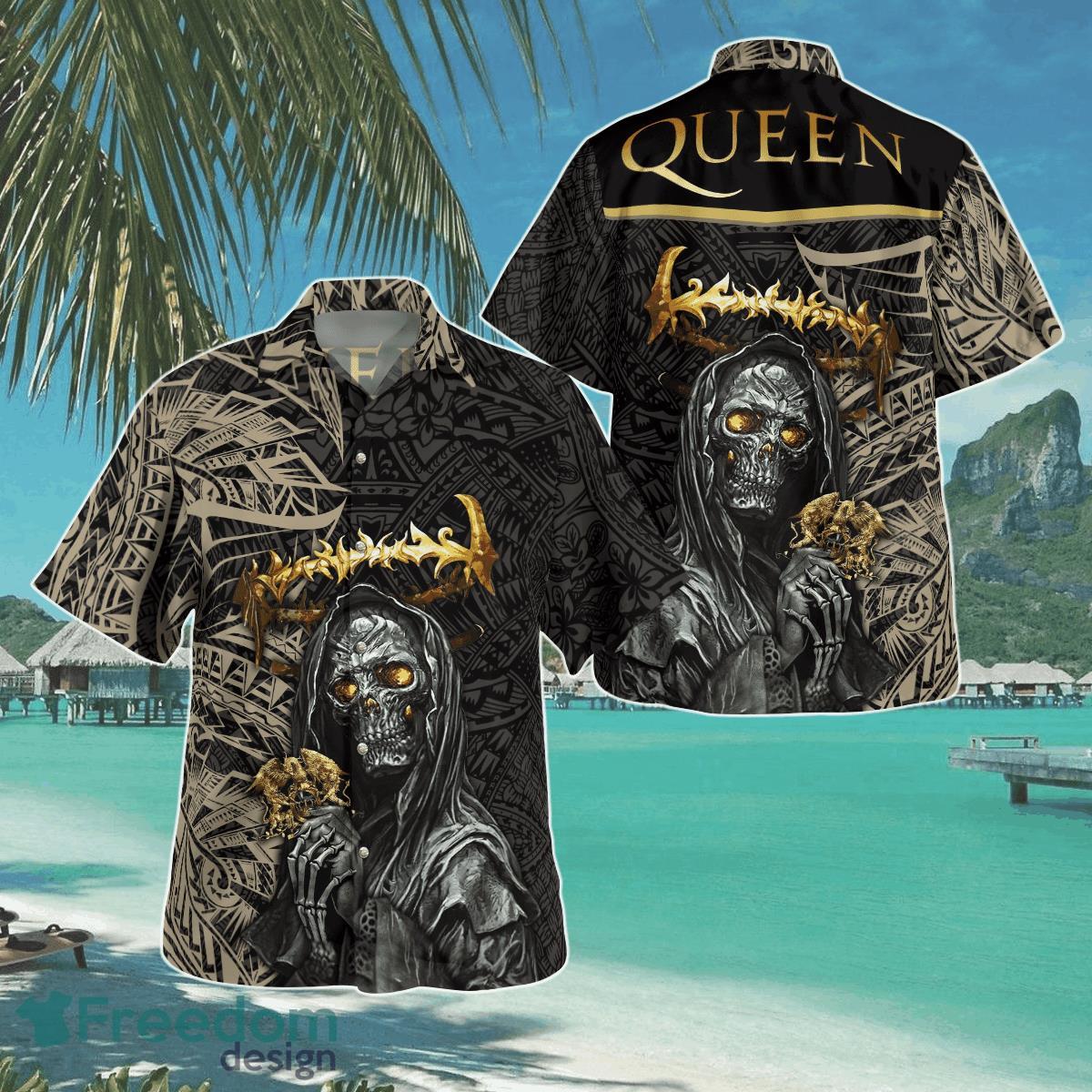 Queen Tribal Hawaii Shirt Aloha Shirt For Men Women Product Photo 1