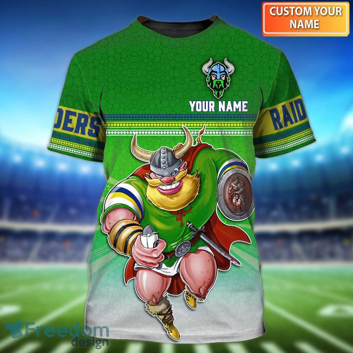 Raiders The Green Machine Personalized Name 3D Tshirt Product Photo 1