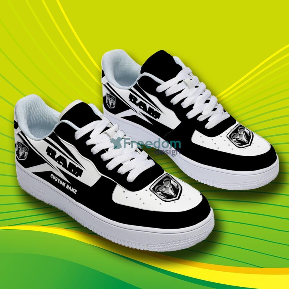 Ram Air Force Shoes vintage Custom Name Gift For Mens And Women image Ram Air Force Shoes vintage Custom Name Gift For Mens And Women - Ram AF 1 vintage shoes, Custom any logo or Car model_2