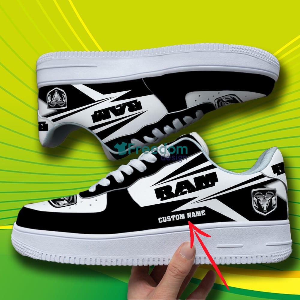 Ram Air Force Shoes vintage Custom Name Gift For Mens And Women - Ram AF 1 vintage shoes, Custom any logo or Car model_1 Ram Air Force Shoes vintage Custom Name Gift For Mens And Women - Ram AF 1 vintage shoes, Custom any logo or Car model_1