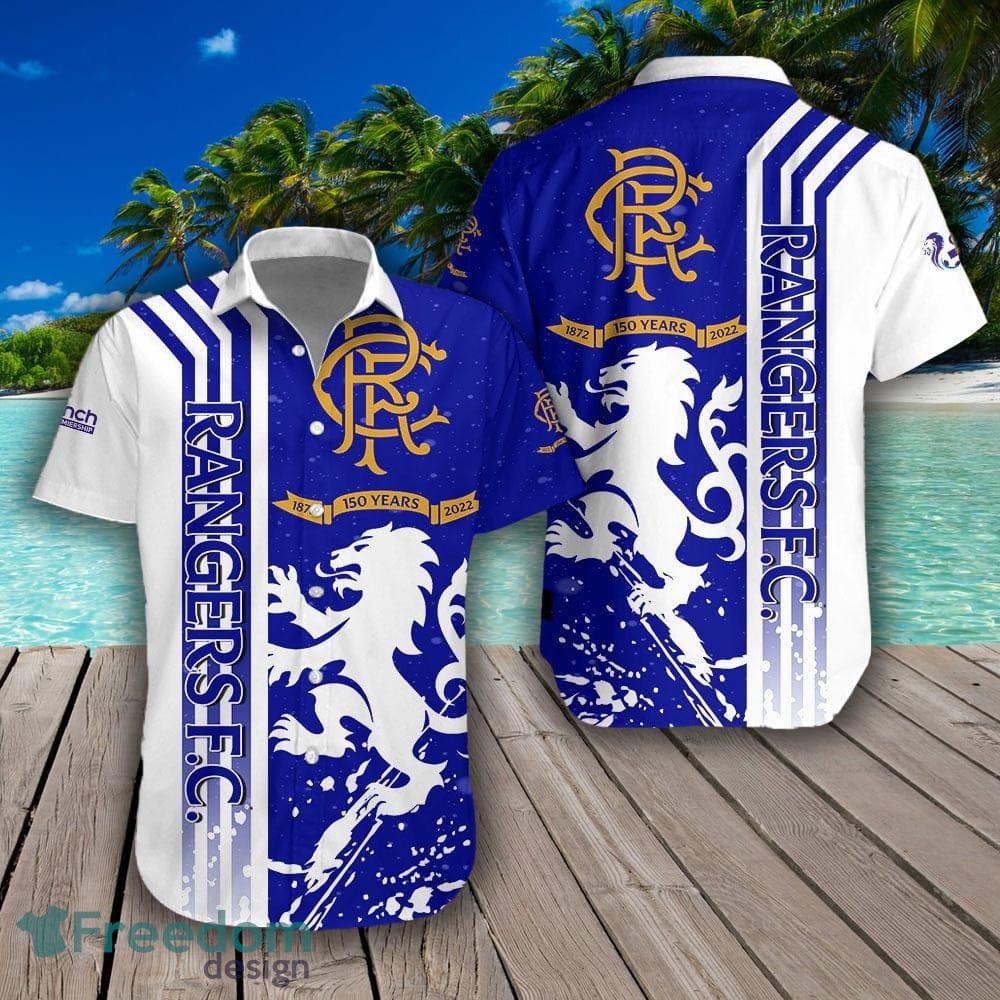 Rangers FC Logo SPFL Fans Hawaiian Shirt For Men And Women - Freedomdesign