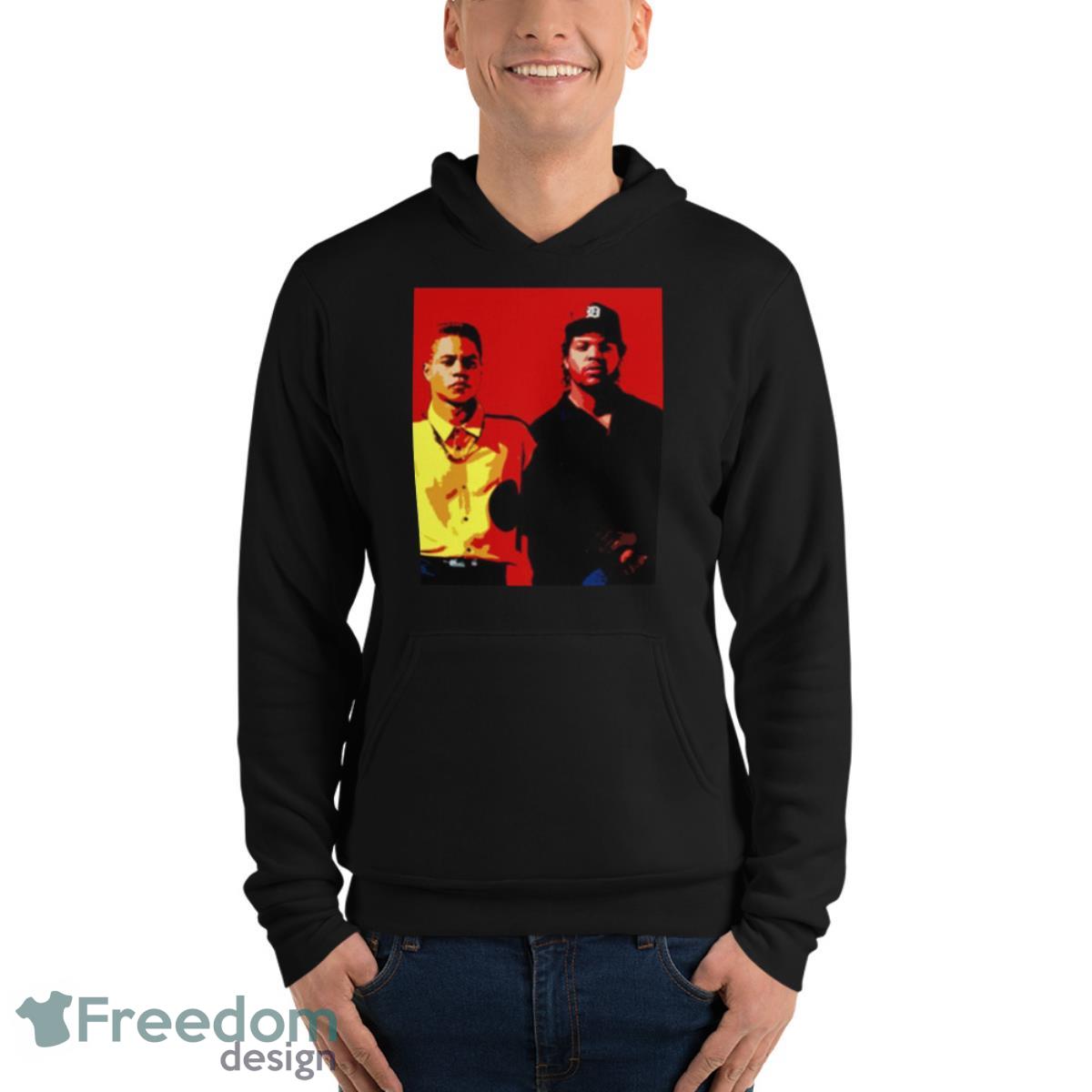 Red Graphic Boyz N The Hood shirt - Unisex Fleece Pullover Hoodie Red Graphic Boyz N The Hood shirt - Unisex Fleece Pullover Hoodie
