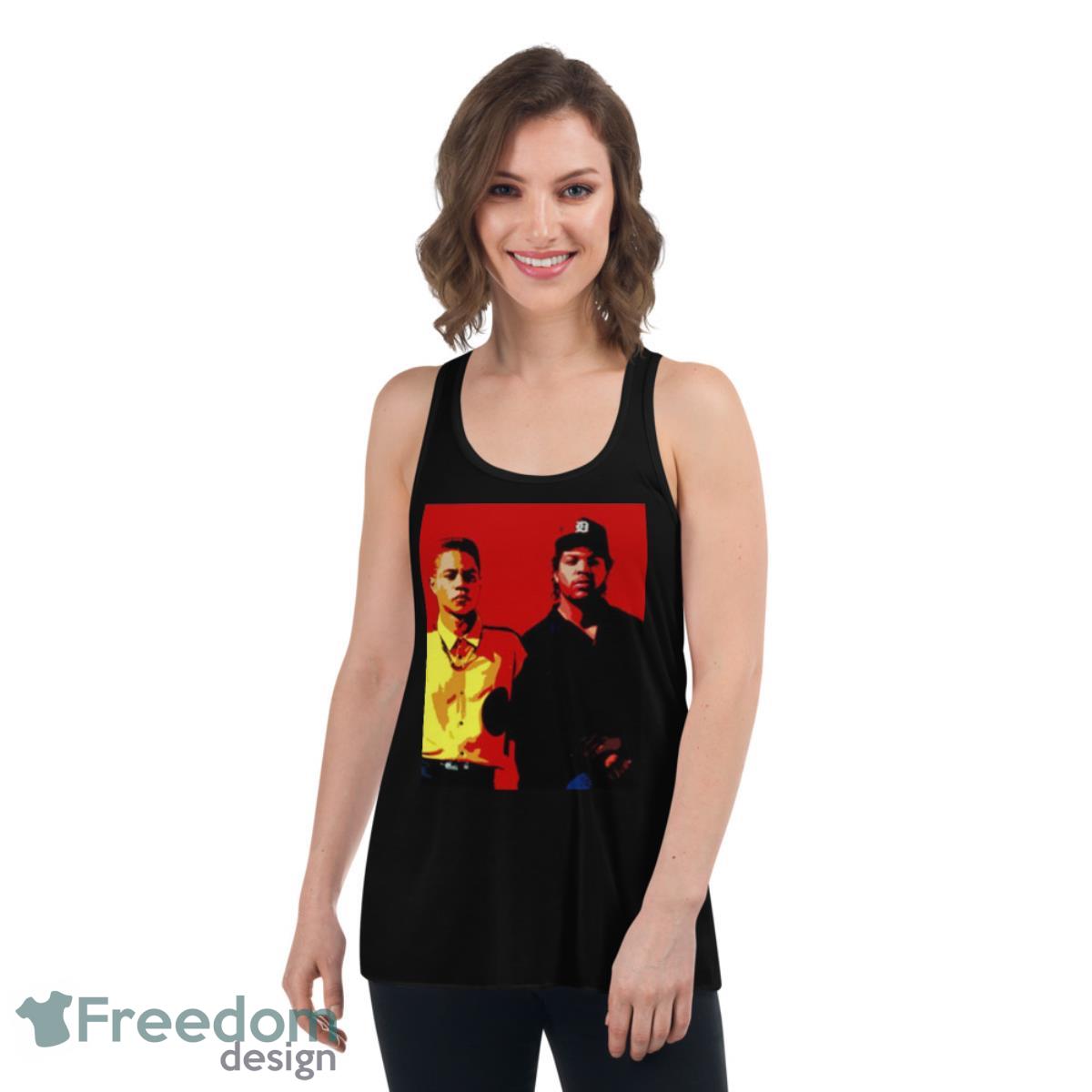 Red Graphic Boyz N The Hood shirt - Womens Flowy Racerback Tank Red Graphic Boyz N The Hood shirt - Womens Flowy Racerback Tank