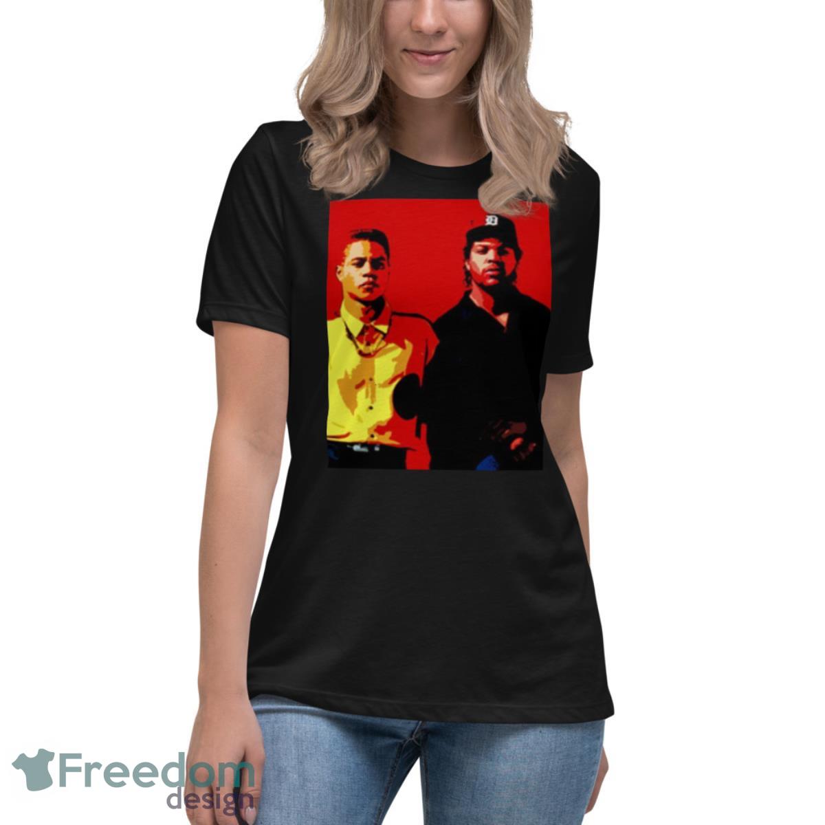 Red Graphic Boyz N The Hood shirt - Womens Relaxed Short Sleeve Jersey Tee Red Graphic Boyz N The Hood shirt - Womens Relaxed Short Sleeve Jersey Tee