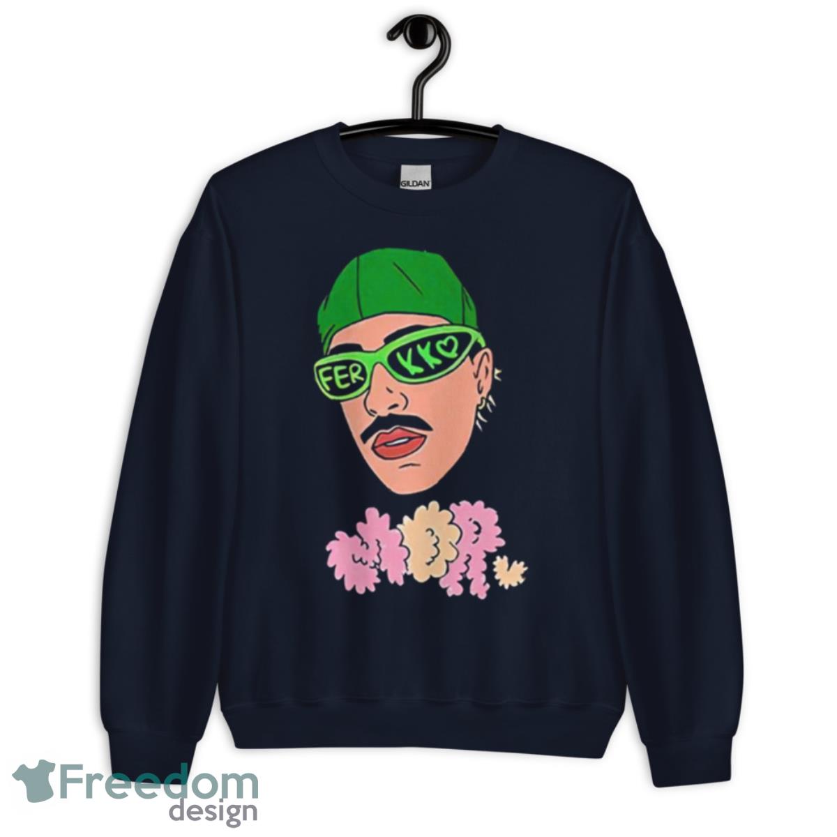 Remix Exclusivo Feid Ferxxo shirt - Unisex Crewneck Sweatshirt-1